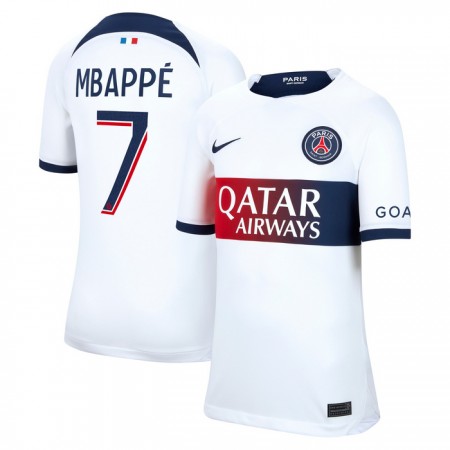 Camisola Paris Saint-Germain Mbappé 7 Mulher 2º Equipamento 2023-24 Manga Curta